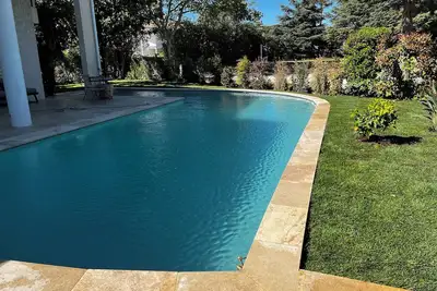Image de Au coeur du Golf de Massane Villa contemporaine climatisée avec piscine