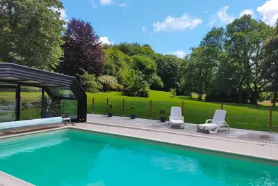 Image de Gîte tout confort avec piscine chauffée privée