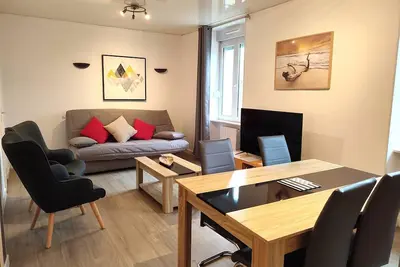 Appartement au centre de Trebeurden et à 500m de la plage