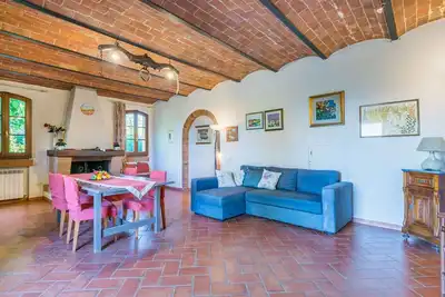 Image de Belle maison de vacances avec piscine privée, Wifi, Tv, terrasse, vue panoramique et parking