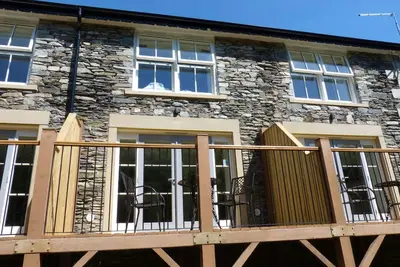 Frost, pet friendly, luxury holiday cottage in Far Sawrey