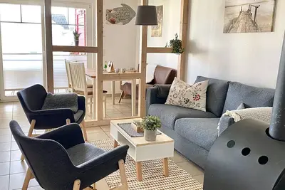 Image de Hygge - skandinavisch mit Kamin und Sauna