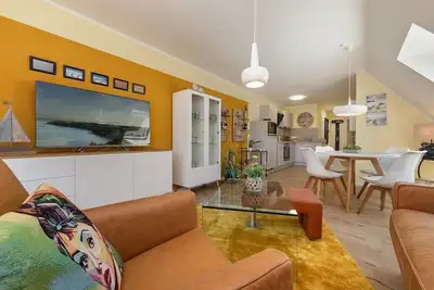 Image de Relaxation and recreation in nature in the Baltic Sea spa town of Prerow.