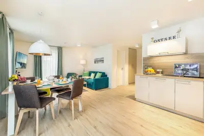 Image de Apartment with 3 rooms, 62 m² and underfloor heating, is ideal for families.