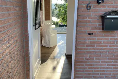 Small house with a large garden