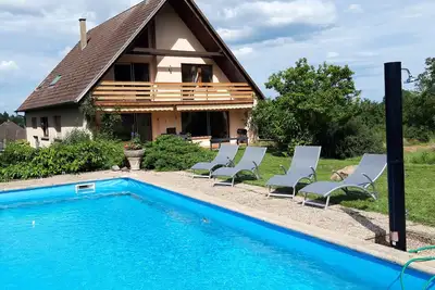 Image de Maison individuelle avec piscine