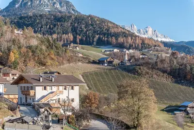 Image de Appartement \"Guntschöllerhof Hochwart\" avec vue montagne, Wi-Fi, balcon et jardin