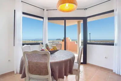 Image de Appartement de vacances 'Vista De Lobos' avec vue sur la mer, balcon et Wi-Fi