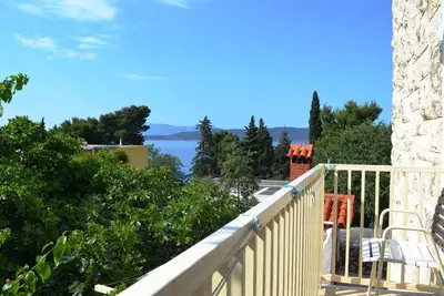 Appartement de deux chambres avec le balcon et la vue sur le mer Zivogosce - Mala Duba, Makarska (A-17077-b)
