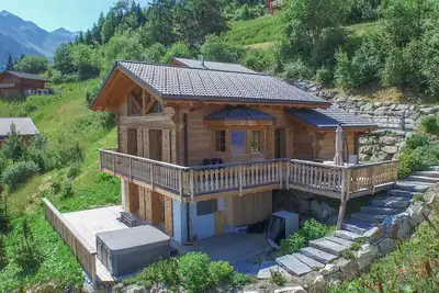 Image de Chalet Chocolat - Jacuzzi Sauna Views Ski-In Ski-Out - La Tzoumaz, 4 Vallees