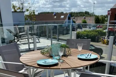 Image de Bel appartement dans une maison de vacances avec climatisation, Wifi, Tv, terrasse et parking