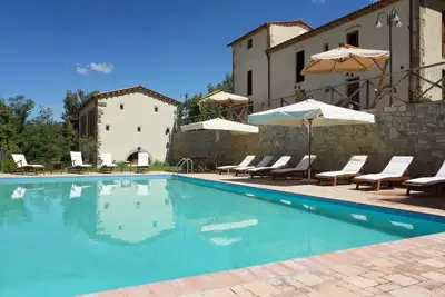 Image de Maison de vacances privée avec piscine privée, Wifi, climatisation, Tv, patio, vue panoramique