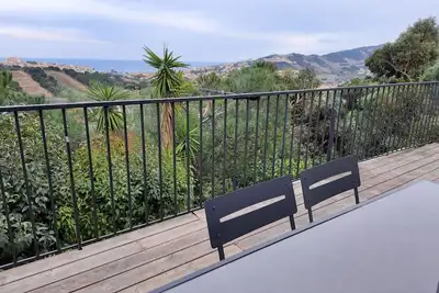 Image de Villa F5 Ă Banyuls-sur-Mer avec jardin et parking privatif pour 8 personnes