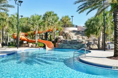 Image de 6 Br Villa w/Private Pool + Hot Tub + Lazy River in Gated Resort near Clubhouse