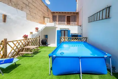 Maison de vacances Cas Padri Xic près de la plage avec piscine et Wi-Fi