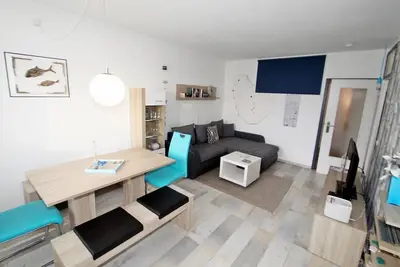 Image de Beautiful, harmonious vacation apartment on the first floor, decorated with a lot of love.