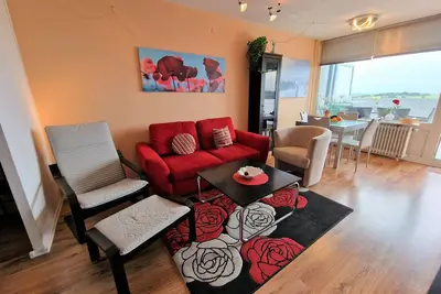 Image de Very beautiful, modern and lovingly furnished vacation apartment with wooden floorboards-Pv