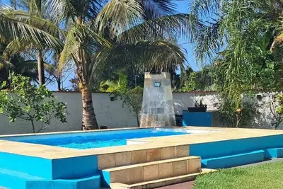 Image de Casa c pisc, churrasq, pet friendly a 200m do mar