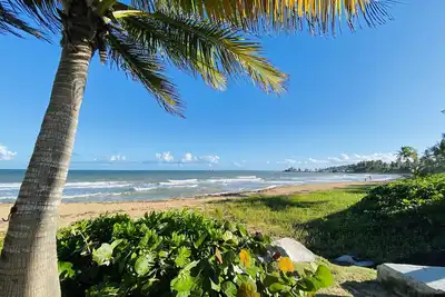 Family Paradise Beach Front, Free parking, Wifi and pool