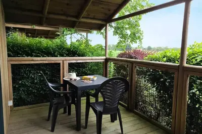Image de Cabane Lodge Premium Solaro 1 Ch 2/4 Pers Clim Tv 4 personnes
