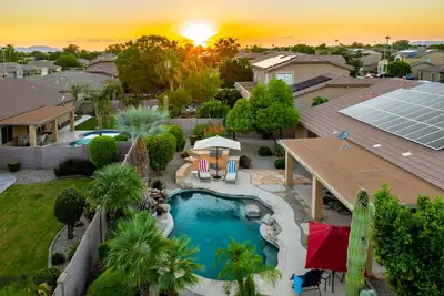 Image de Awesome Sun and Swim Family Fun Home Heated Pool