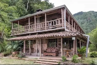Image de Cabin at the mountain, with chimney. <br>20 min from the airport and city<br>