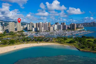 Image de 1052sq. ft+280sq. ft private yard, Swimming pool, hot tub, Gym, WiFi, Free Parking,