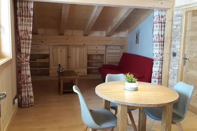 Image de Megeve, Rochebrune, apart. 3/4 people at the foot of the slopes