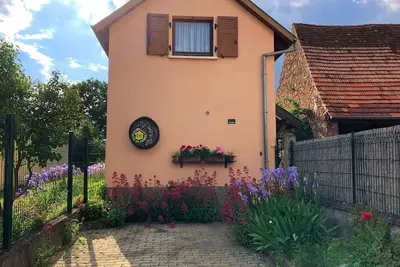 Image de Gîte situé sur la route des vins Strasbourg et Colmar, Gresswiller. Marché Noël