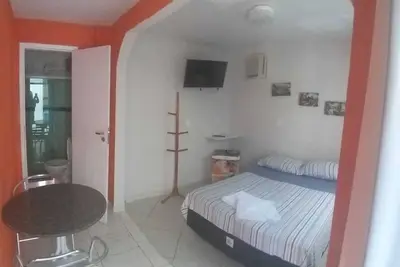 Image de Pousada Azul Atlântica 200 meters from Praia do Morro, you can see the sea from the door.
