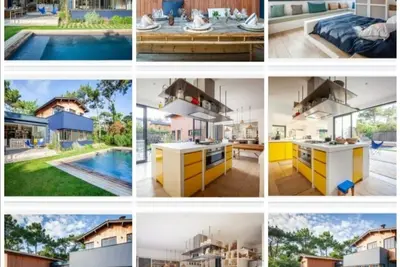 Image de Superbe Villa à la pointe du Cap Ferret 12 Personnes piscine chauffée.