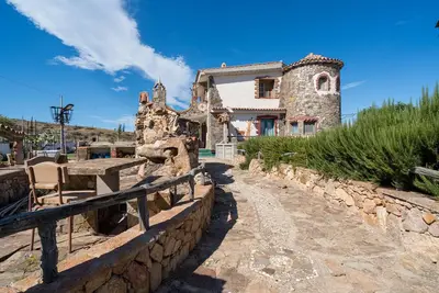 Image de Maison de vacances \"Sa Burrida\" avec jardin, terrasse couverte et cheminée