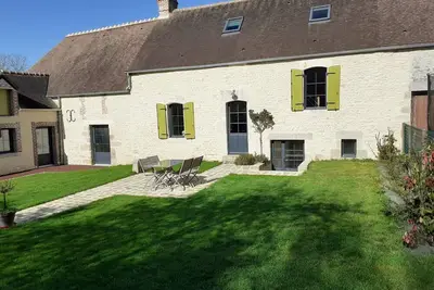 Image de Maison ancienne charmante avec jardin clos et animaux acceptés