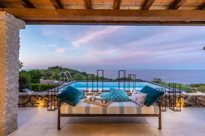 Image de Villa La Bella, Luxury Seafront Villa with Panoramic Terrace in Porto Ottiolu, Sardinia