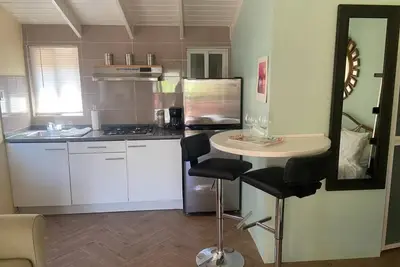 Image de Cozy studio apartment with private spa