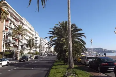 Nice Center Promenade Des Anglais loggia facing the sea