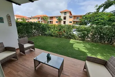 Image de Lux Condo in White Sands Golf Club close to everyt. 2 Balcon 1st Foor big garden