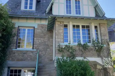 Image de Charmante maison ancienne rénovée en 2021, avec jardin à 80m de la plage