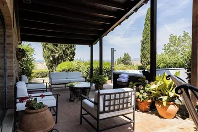 Image de Casa Bianca gorgeous Tuscan home, Crete Senesi