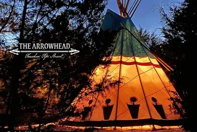 Image de The Arrowhead Tipi Resort - Spirit Warriors - Nomadic Tipis on Lake Tawakoni