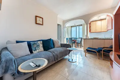 Image de Appartement Las Palmeras Marina View avec piscine partagée, terrasse, climatisation, et Wifi