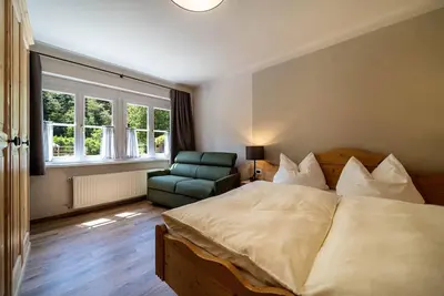 Image de Appartement \"1sz PinkLady Kreuzwegerhofnals\" avec vue montagne, piscine, balcon et jardin