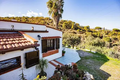Maison de vacances Casa Country avec vue sur mer, jardin et terrasse