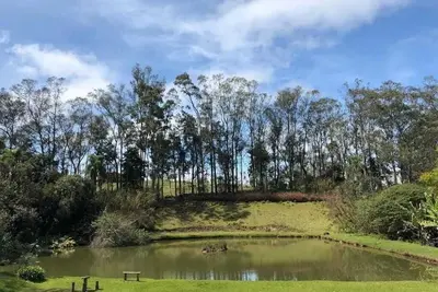 Image de Lake with fish, stream with waterfall, swimming pool, orchard. Worth a look