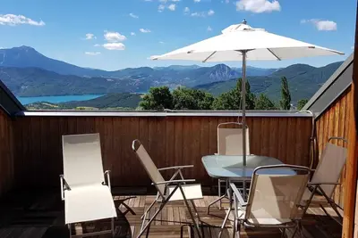 Image de Bel appartement 83 M2  avec vue sur le lac de Serre-Ponçon