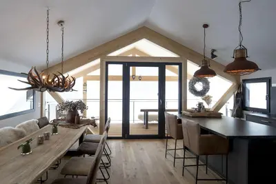 Premium Chalet # 01 with Ir sauna & whirlpool outside