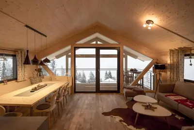 Image de Superior Chalet # 02 with sauna & bathtub inside