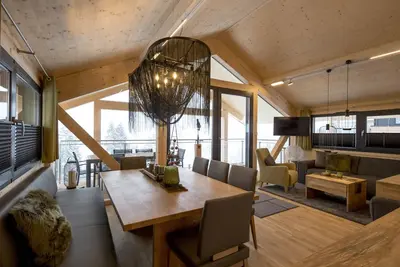 Image de Premium Chalet # 06 with sauna & whirlpool outside