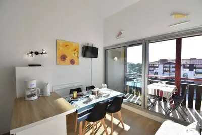 Image de Hossegor Résidence \"Le Point D'Or\" Agréable studio en duplex pour 4 personnes.