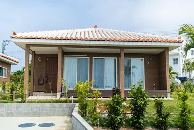 Image de A condominium featuring red roof tiles  It is a q / Miyakojima Okinawa